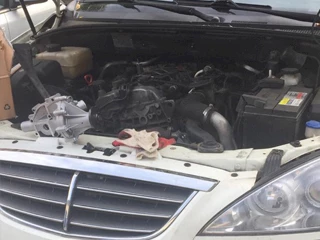 Замена помпы и антифриза на SsangYong Kyron