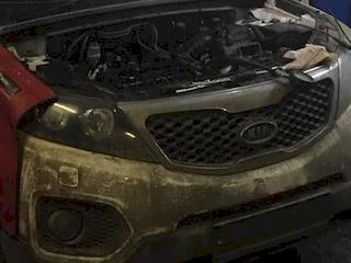 Замер компрессии Kia Sorento